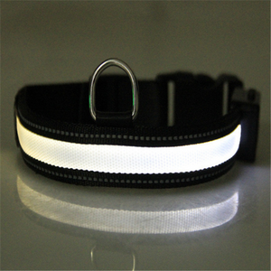 Collar Luminoso LED  para Perro - Recargable con Luz Solar y vía USB